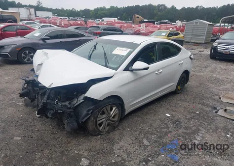 2020 Hyundai Elantra Sel from USA, damaged, VIN 5NPD84LF8LH534209